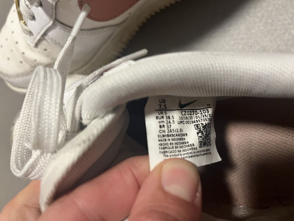 Nike Scarpe da uomo: Nike Air Force 1, Grösse 38.5 – Usato da Bellach venduto da jba03 3
