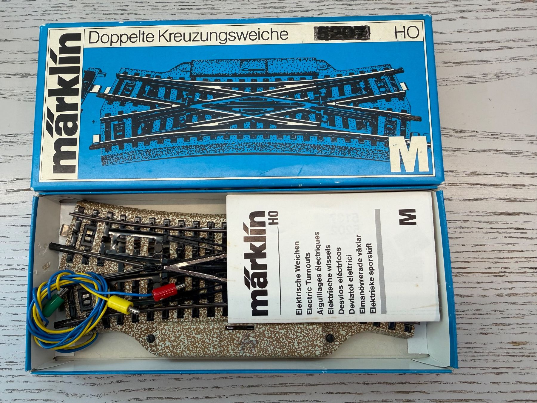 Märklin Modelleisenbahnen: Märklin 5207 Doppelkreuzungsweiche – Gebraucht aus Lupsingen von New-Haven 1