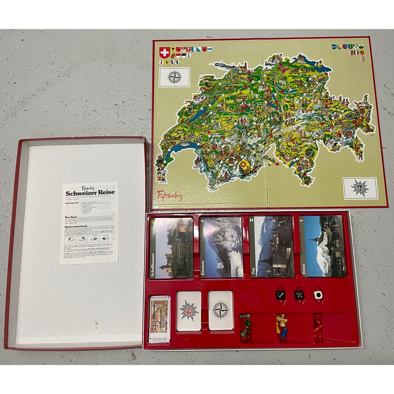 Giochi: Brettspiel, die Schweizer Reise, Klassiker – Usato da Amriswil venduto da fit8580 2