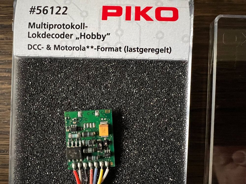 PIKO Lok-Decoder (#56122), 8 polig NEM 652 (Neu und originalverpackt ...