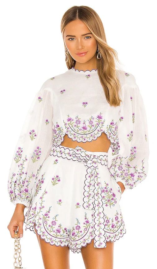 Zimmermann Pantaloni: Zimmermann Rare Embroidery Short – Usato da St.Josefen venduto da lop_lh8d