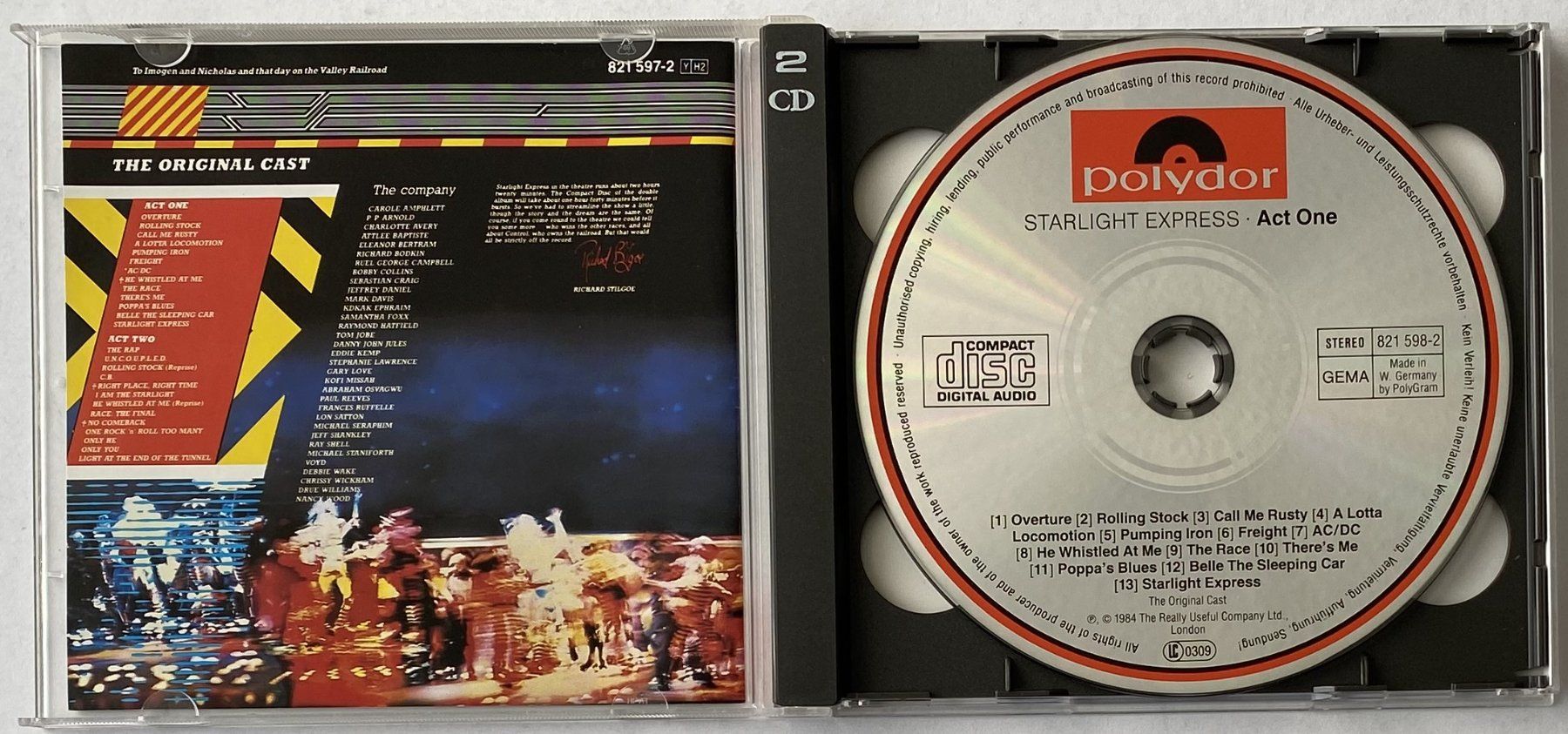 CD: Andrew Lloyd Webber, Starlight Express – Usato da Flums venduto da Asquillo 2