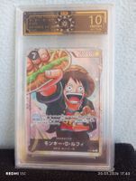 One Piece Monkey D. Luffy P-075 OCD BLACK LABEL PRISTINE 10