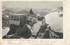 Ansichtskarte Piz Languard Gipfel 3266m 1903 datiert