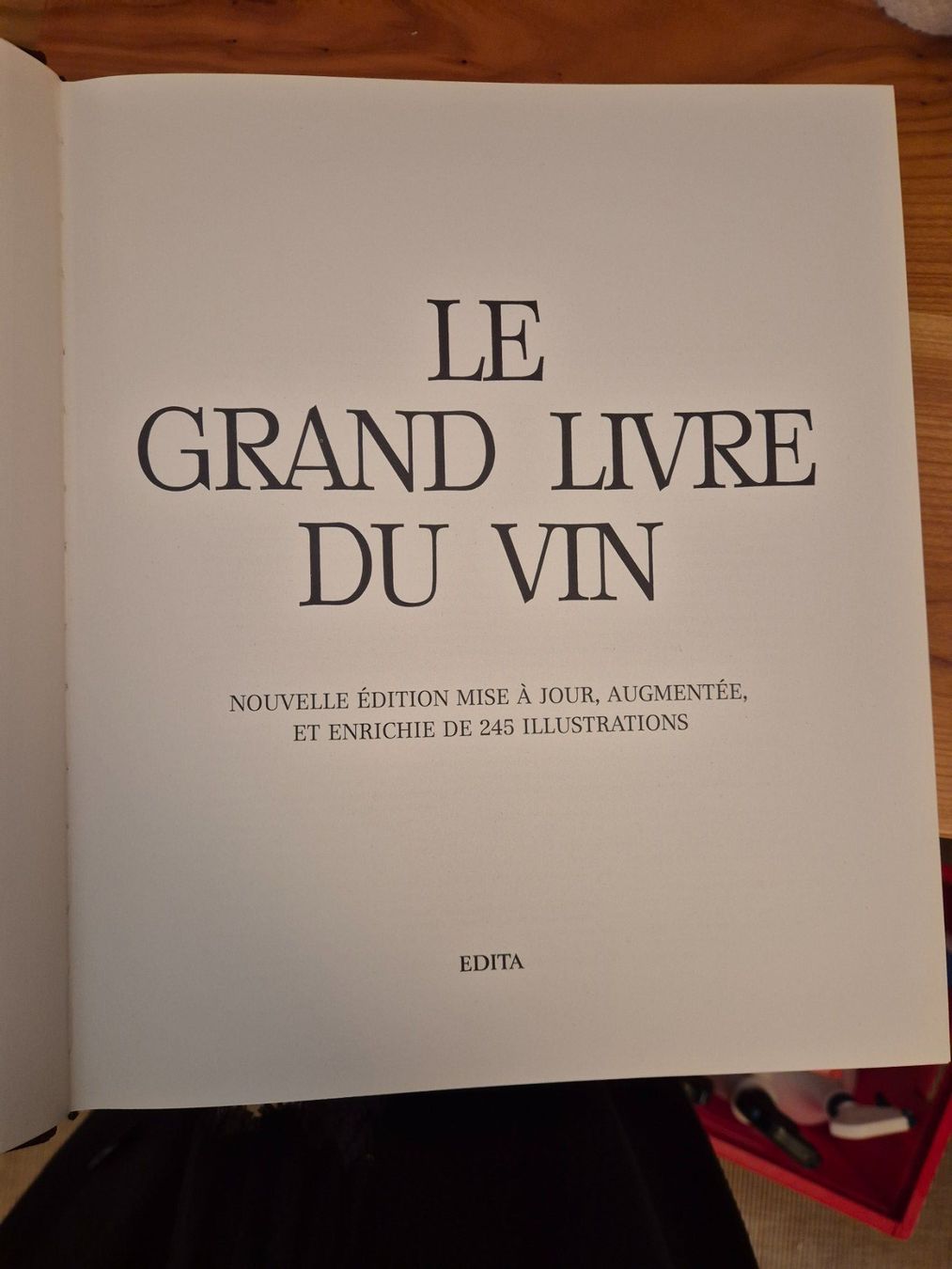 Libri: Le Grand Livre du Vin - Édition augmentée – Usato da Lausanne venduto da lugia1998 1