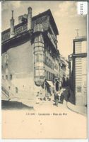 Lausanne - Rue du Pré - animee