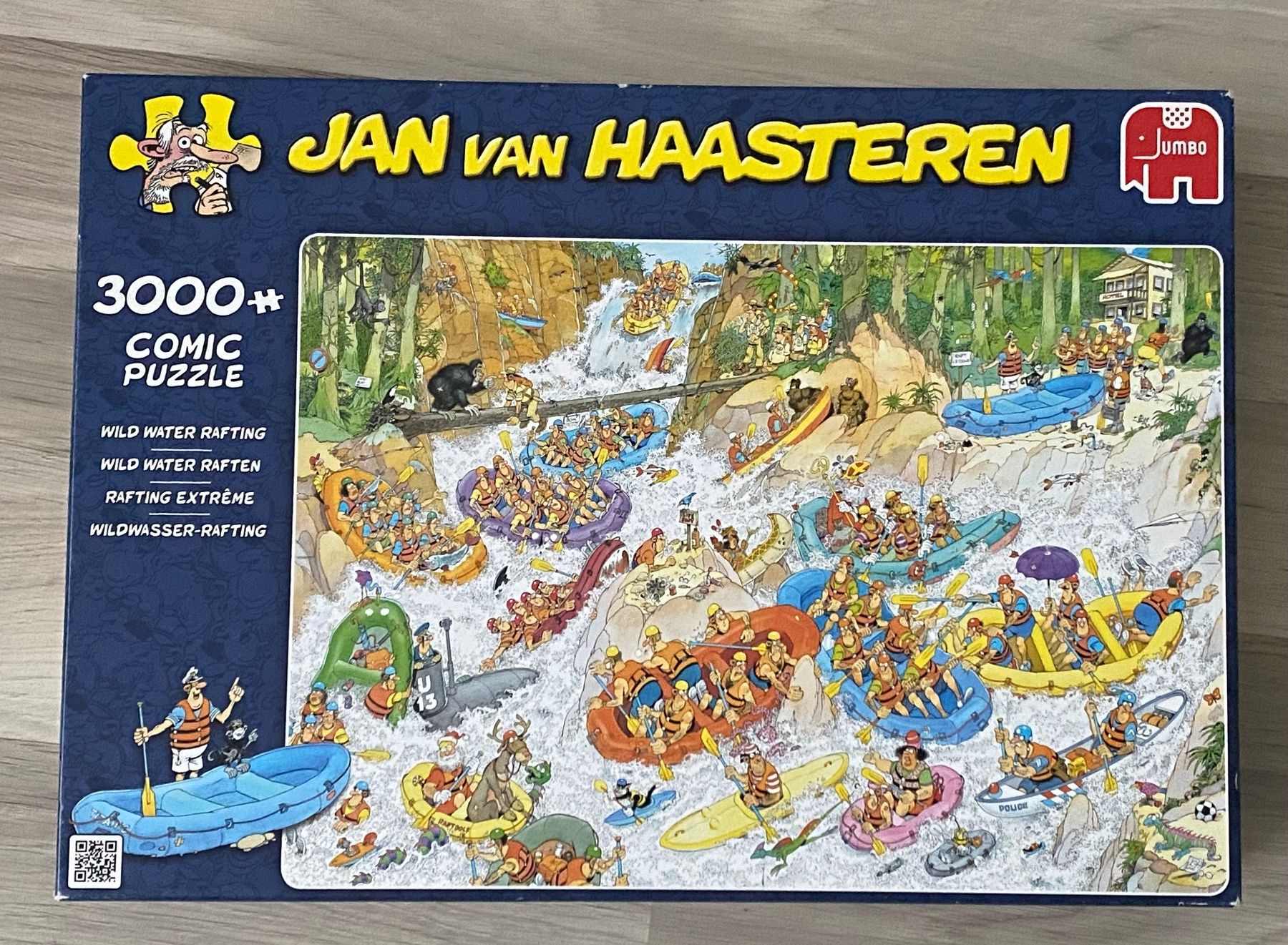 Puzzles: Jan van Haasteren-Puzzle "Wildwasser-Rafting" – Gebraucht aus Egg SZ von irbaku