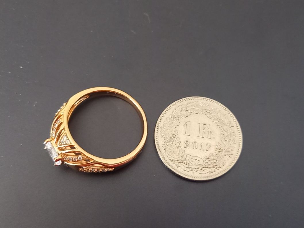 Ringe: Vergoldet Ring, Grösse 9 (59.5) – Gebraucht aus St-Prex von big_c6bb 2