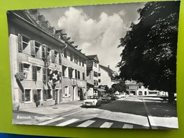 Alte Ansichtskarte: Zurzach, Hauptstrasse, Top Zustand!