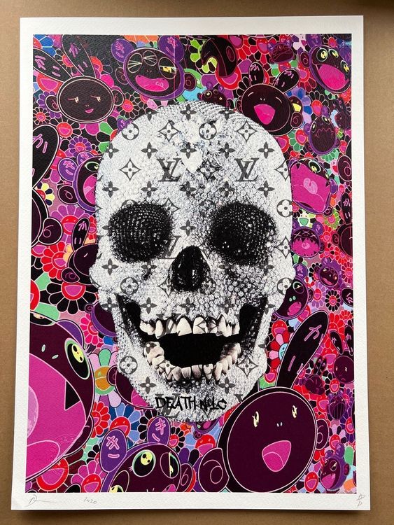 DEATH NYC: Murakami Damien Hirst Skull | Kaufen auf Ricardo