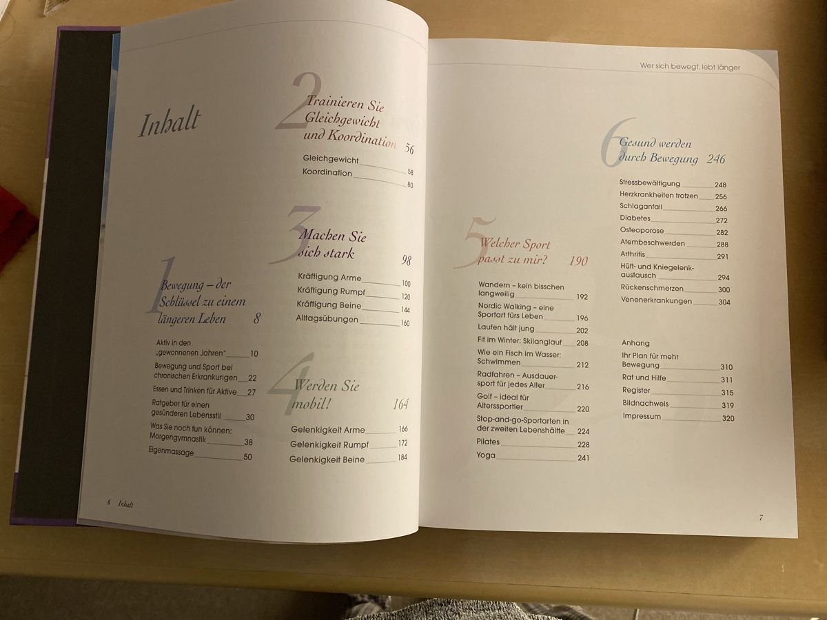 Libri: Wer sich bewegt, lebt länger – Nuovo (secondo la descrizione) da Ebmatingen venduto da 777_cq5g 2