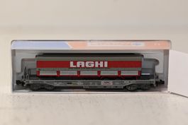 Roco HUPAC LAGHI Güterwagen N mit OVP