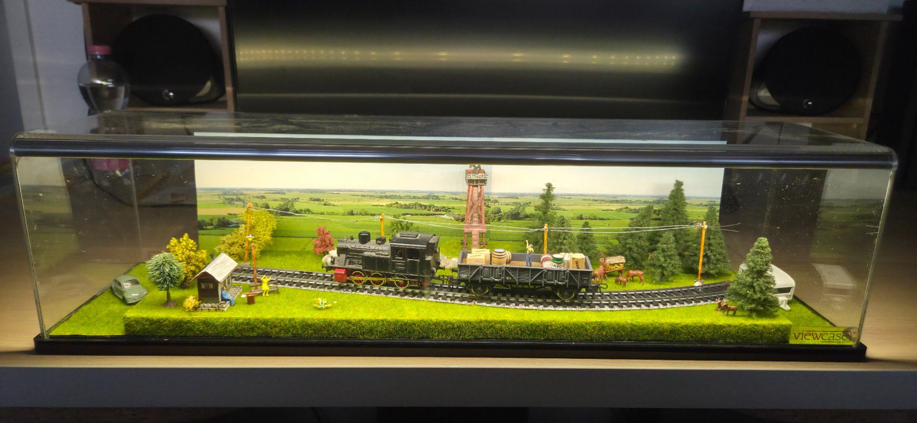 Modellini di ferrovie: Diorama H0 beleuchtet – Usato da Rümikon AG venduto da Schelm