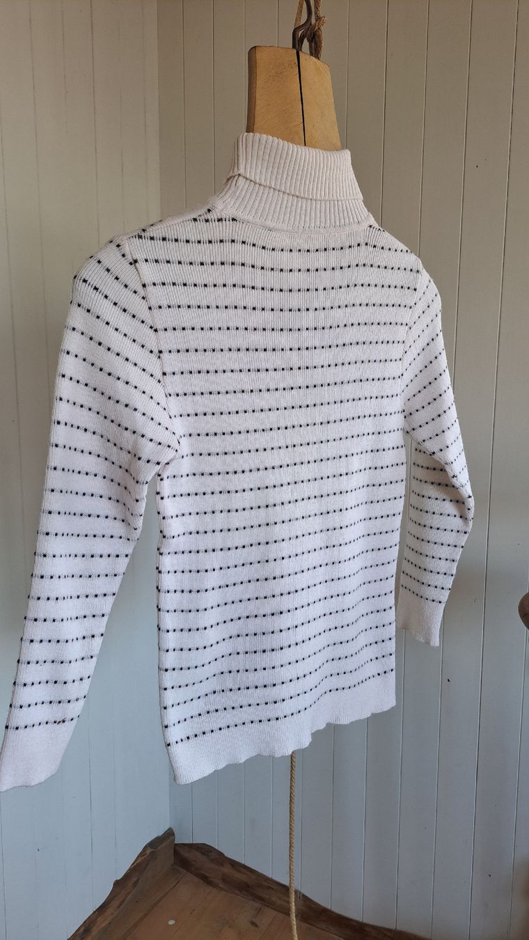 Pulls & Sweat-shirts: Rollkragen Pullover Pulli 70s Vintage gestreift XS S 34 36  – D'occasion à Mollis par Fauchi99 4