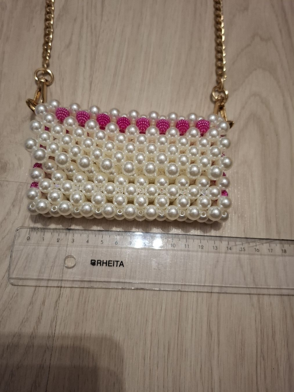 Borse & Zaini: Trendige Perlen-Handtasche, neuwertig – Usato da Basel venduto da Svidovic 5