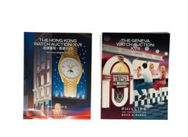 PHILLIPS, Lot de 2 catalogues  : HK & GENEVE ENCHERES 2023