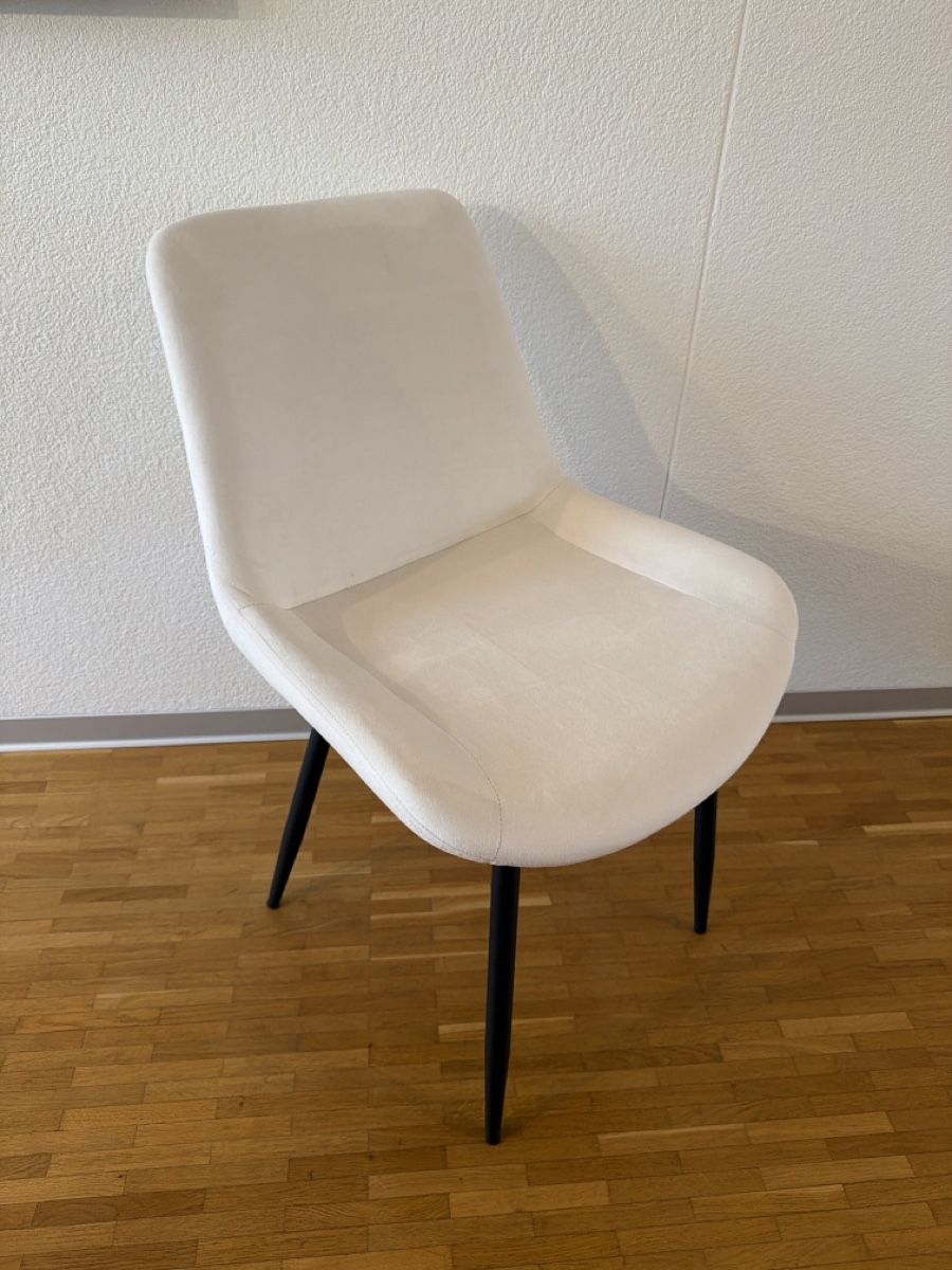 Sedie: Esszimmerstühle 2Stk, Creme Samt – Nuovo (secondo la descrizione) da Schlieren venduto da daf_cw5k 1