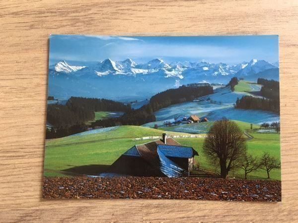 Cartoline postali: Ak Berner Oberland Eiger Mönch Jungfrau – Nuovo (secondo la descrizione) da Langnau i. E. venduto da Harabas
