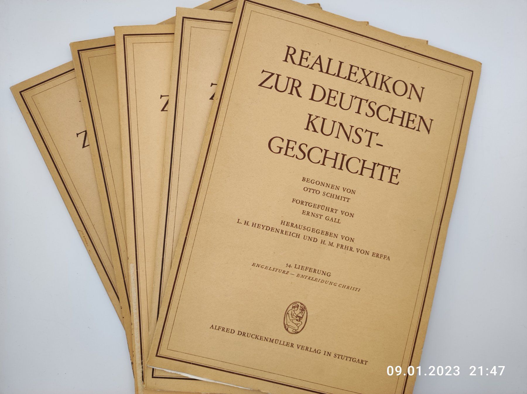 Libri: REALEXIKON DER KUNSTGESCHICHTE – Usato da Goldach venduto da Gaip 1