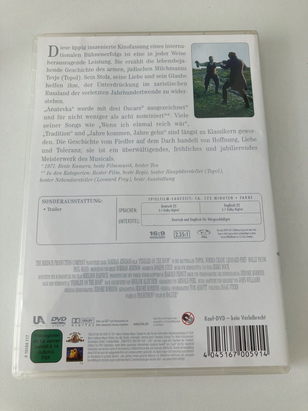 Tutti i DVDs: Anatevka - Dvd – Usato da Arbon venduto da HelFer01 1