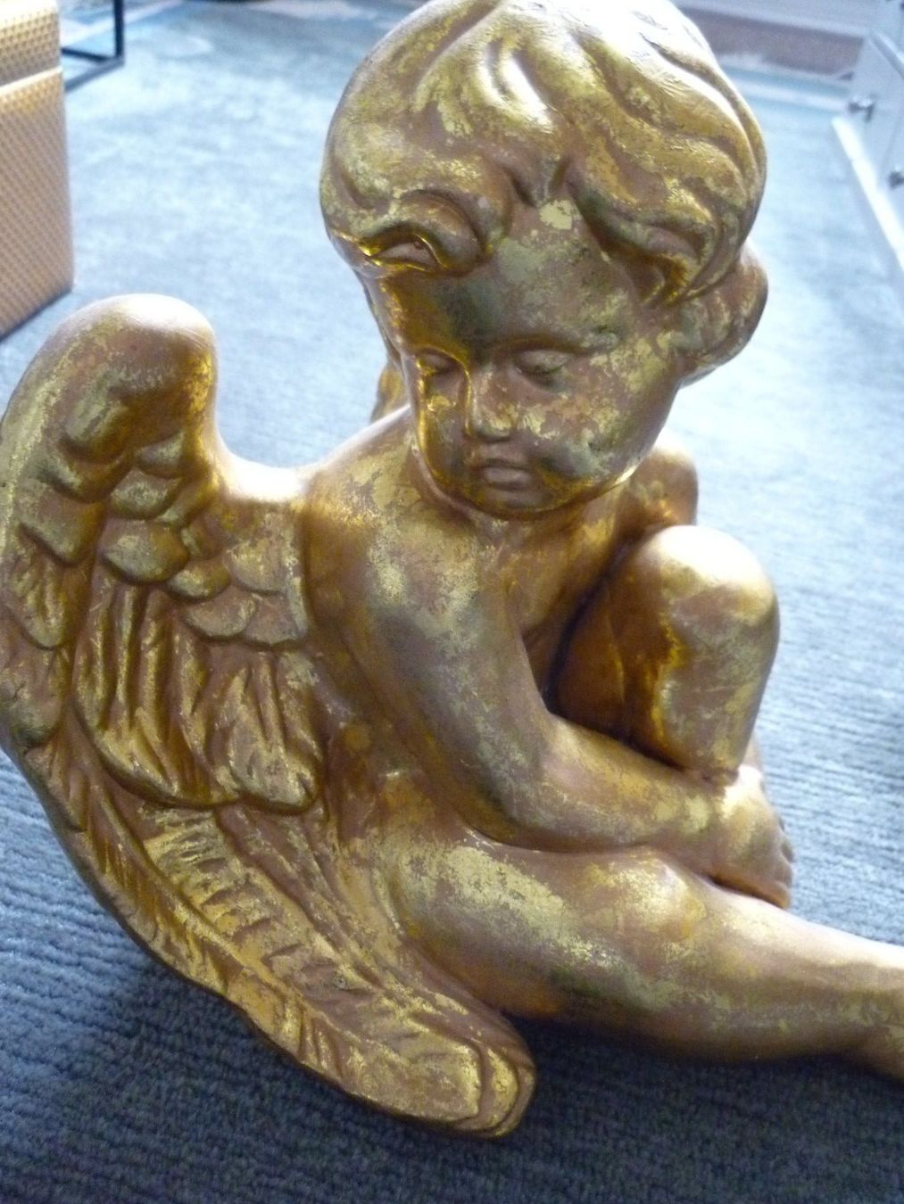 Statuette: Grosser goldener Engel – Usato da Zürich venduto da mauxpumm 1