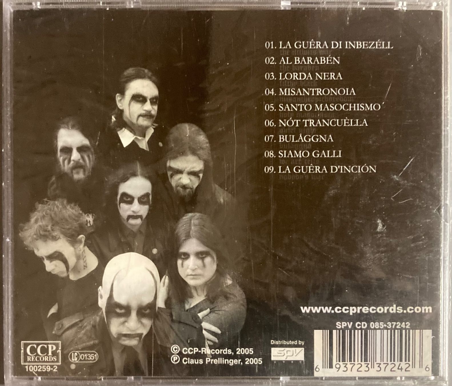 CD: MALNATT - CARMINA PAGANA – Nuovo e nell'imballaggio originale da Poliez-Pittet venduto da Newtown-Records 1