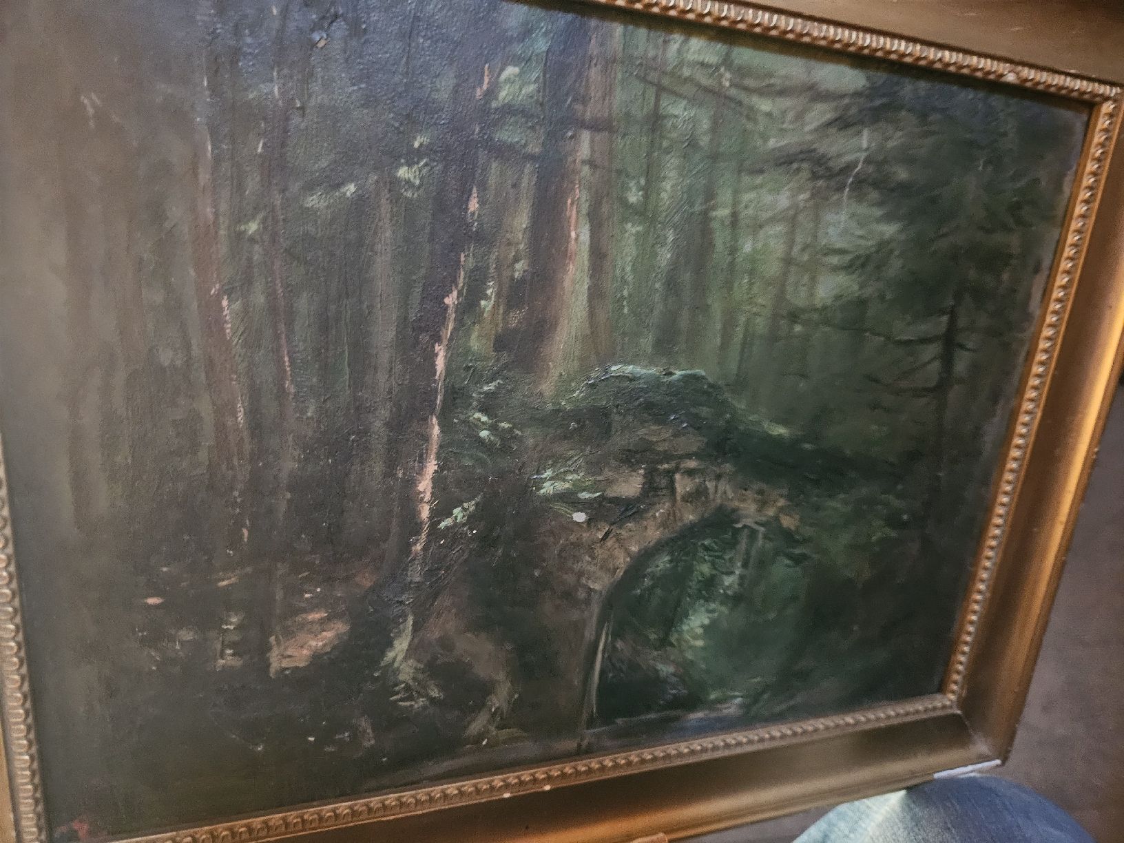 Tableaux: gemälde antik – D'occasion à Schwellbrunn par Omega-alpha