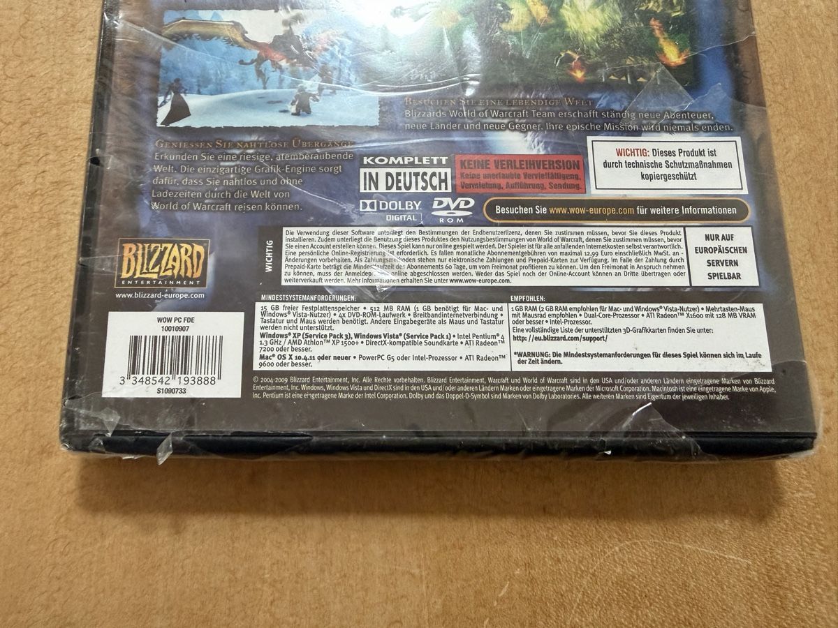Giochi: World of Warcraft - Sealed – Nuovo (secondo la descrizione) da Bern venduto da Second-Hand-Pirat 4