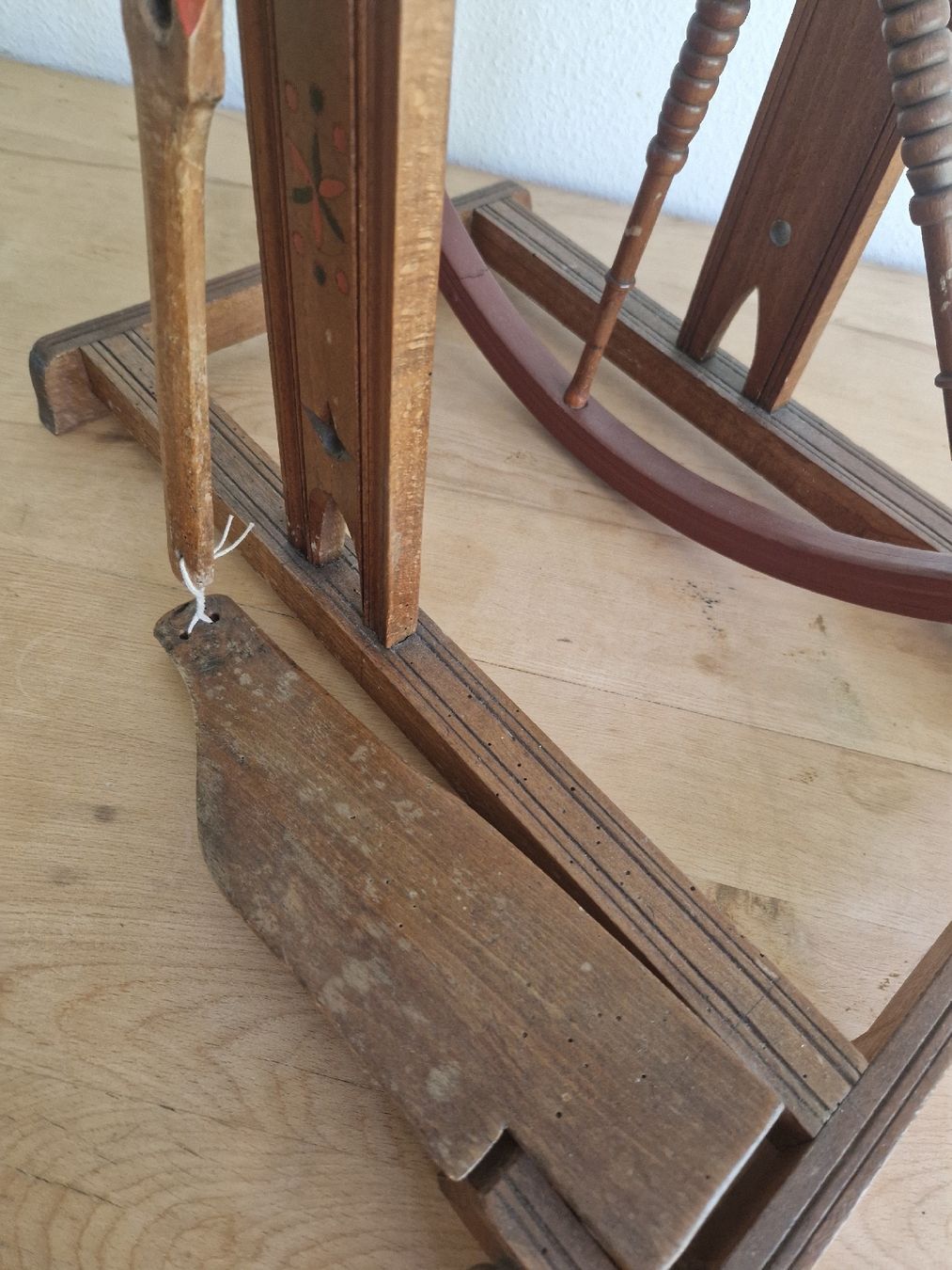 Ruote per filare: Antikes Spinnrad 1881 – Usato da Basel venduto da Luckyvrena 5