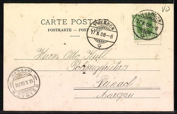 Cartoline postali: Yverdon, Strassenpartie mit Geschäft Si – Usato da Berlin venduto da bartko-reher 1