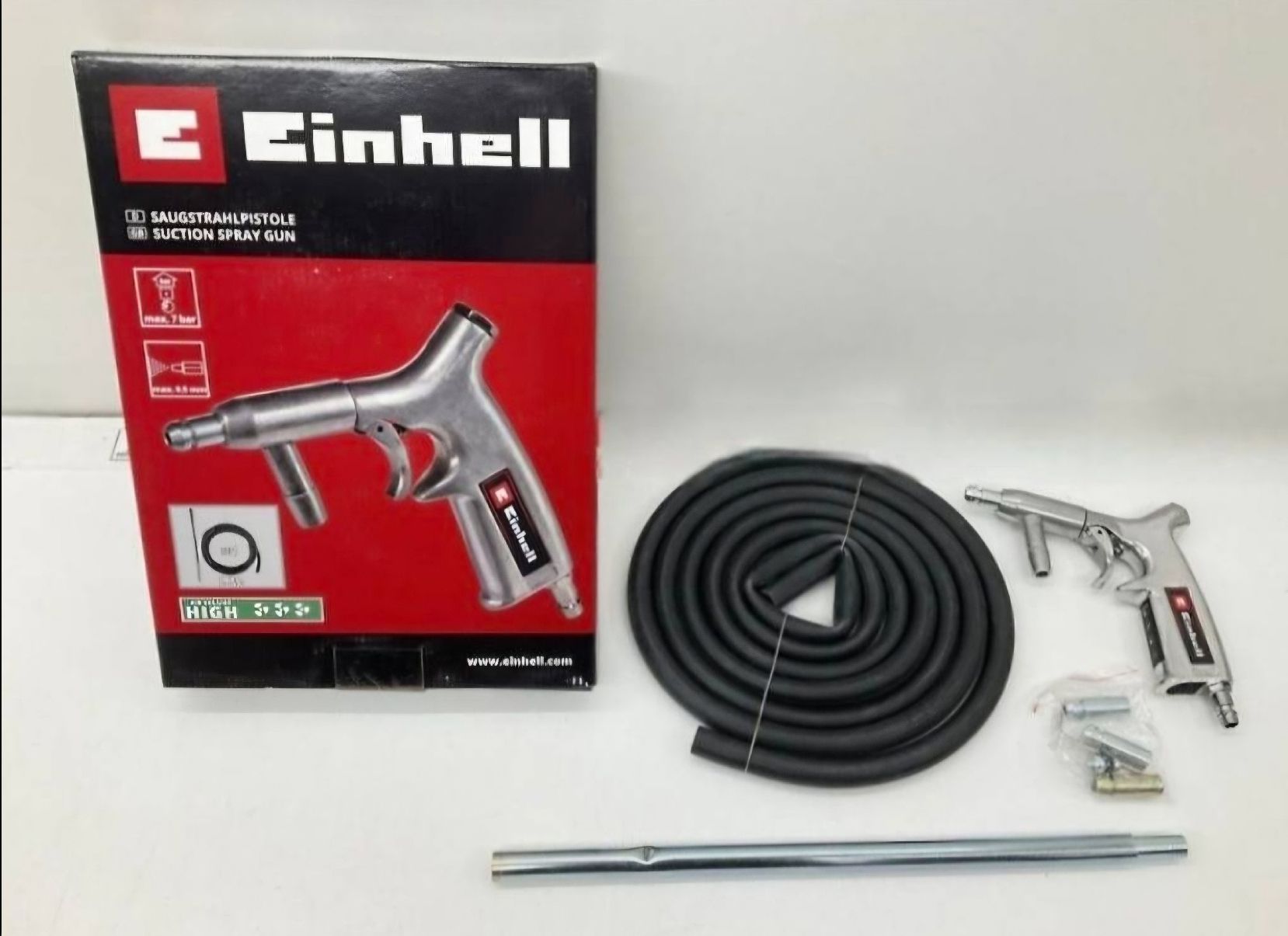 Einhell Tutti gli attrezzi: 2 x Einhell Sandstrahlpistole – Nuovo e nell'imballaggio originale da Rottenschwil venduto da tob_h7ld