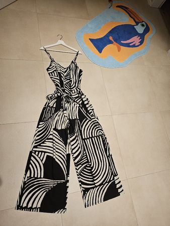 Jumpsuit H&M gr.L schwarz creme