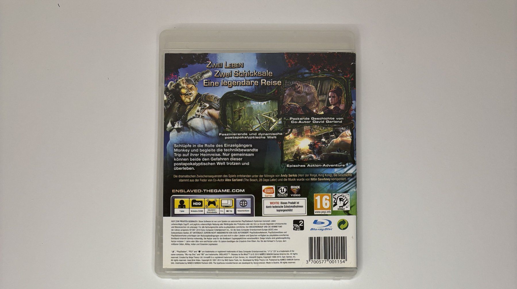 Giochi: PS3 - Enslaved: Odyssey to the West – Usato da Allschwil venduto da Bullach 2
