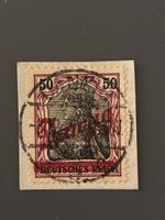 50-Pfennig-Briefmarke aus der Germania-Ausgabe des DR/Danzig