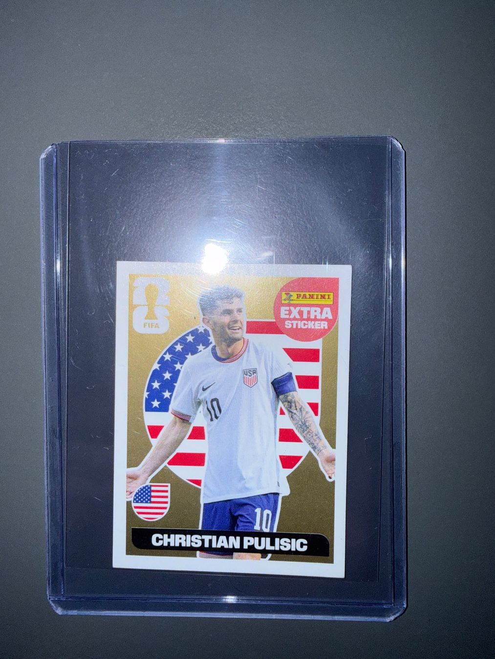 Panini Carte collezionabili: Panini WM 2026 GOLD Pulisic EXTRA Sticker – Nuovo (secondo la descrizione) da Eschlikon TG venduto da jadan