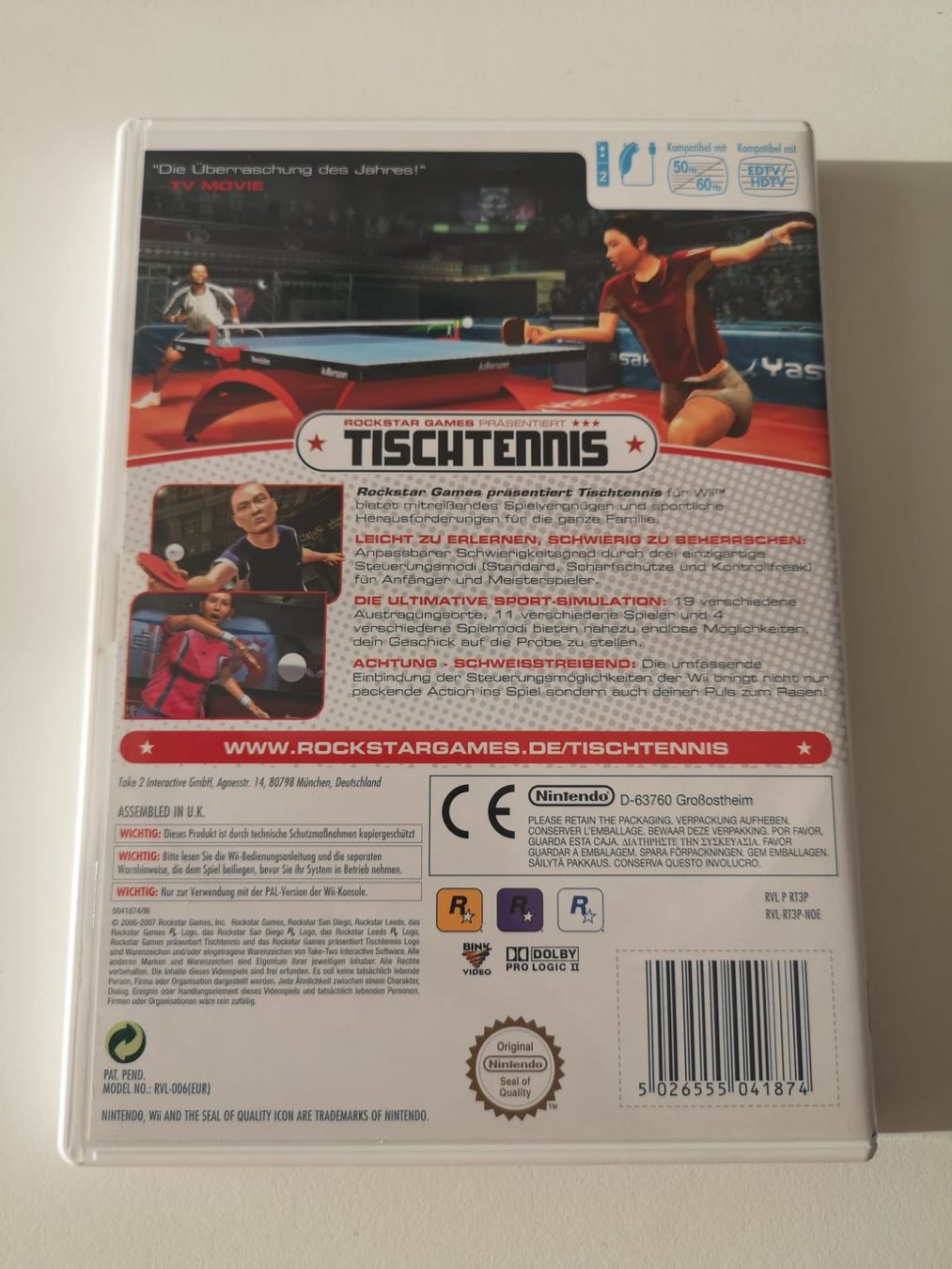 Giochi: Tischtennis (Wii) – Usato da Herisau venduto da Seyashop1 2
