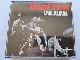 Cd Grand Funk - Live Album (  Hard Rock, Japan édition )