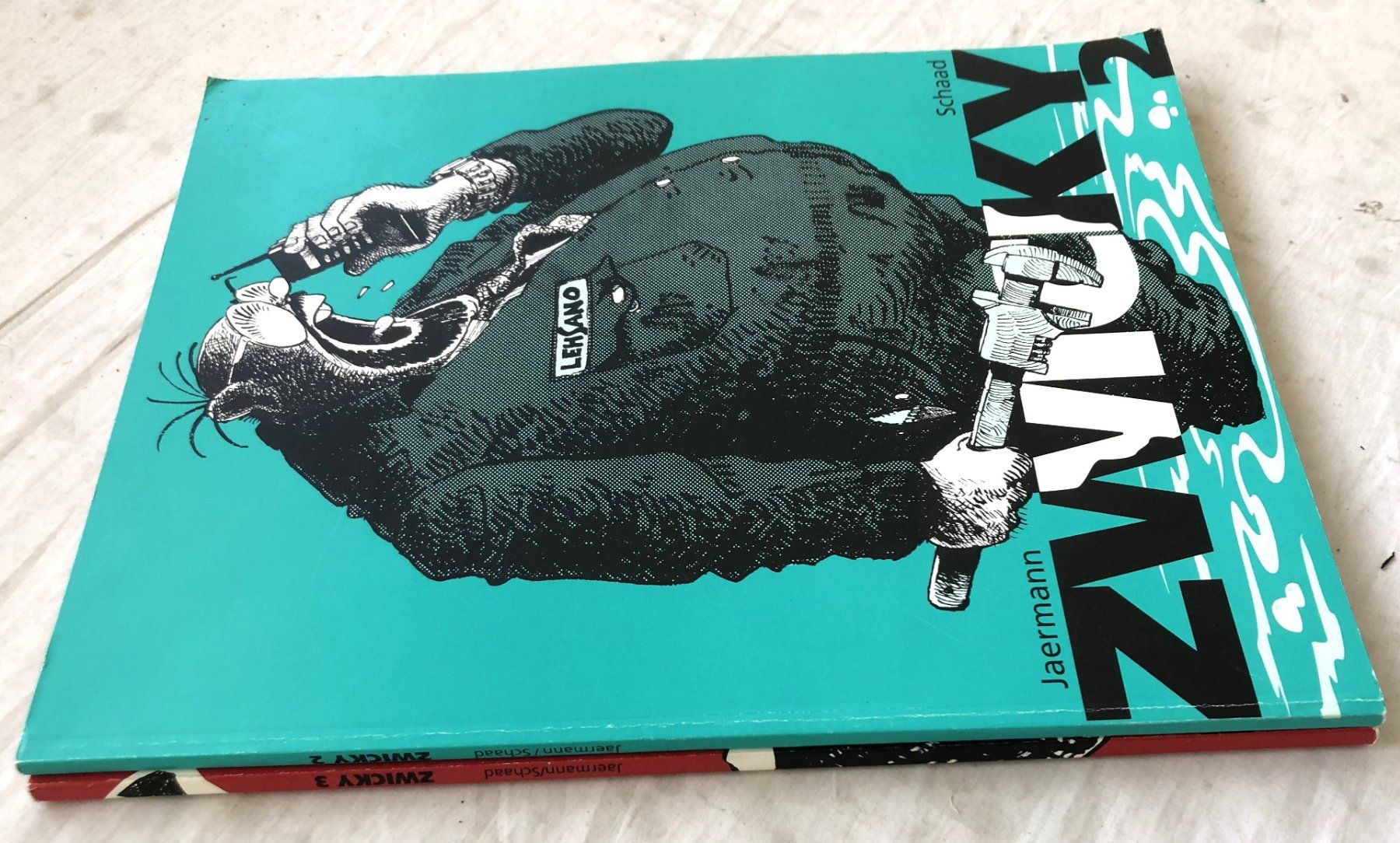 Fumetti: ZWICKY - Bände Nr.2+Nr.3 - Jaermann/Schaad – Usato da Schaffhausen venduto da durruti 1