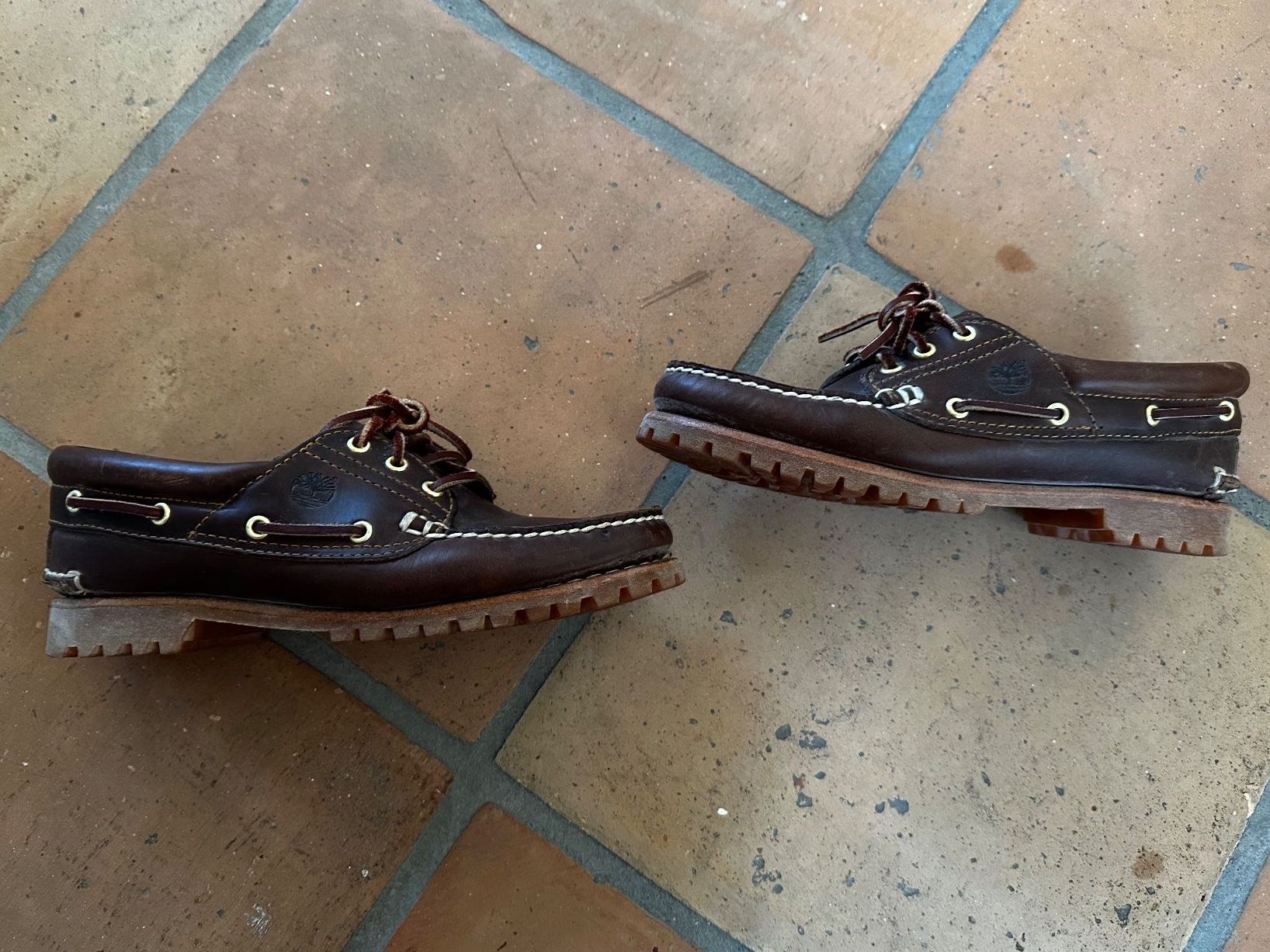 Timberland Scarpe da donna: Timberland Halbschuh / Bootsschuh – Nuovo (secondo la descrizione) da Pfäffikon SZ venduto da alisnr 2