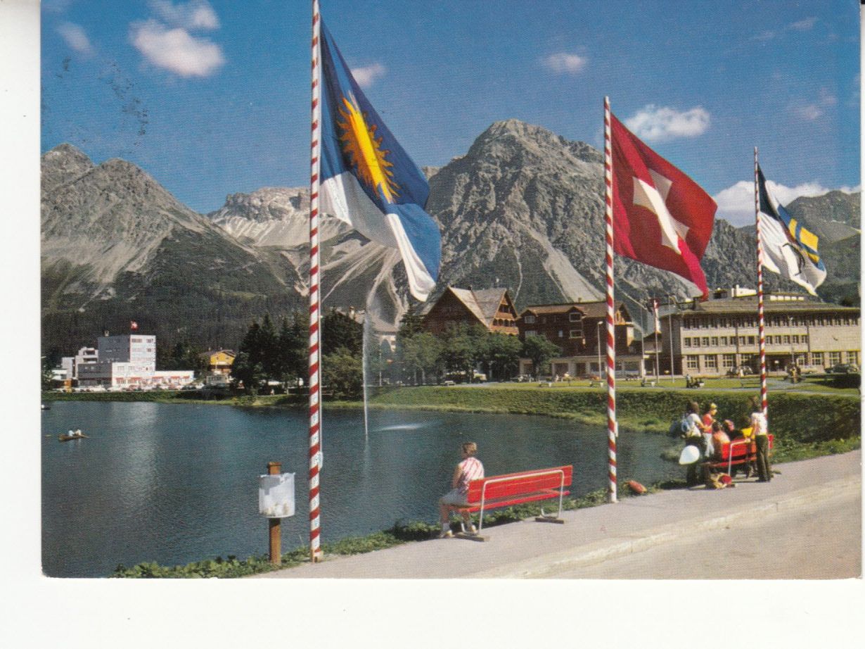 Cartoline postali: Arosa 1974 – Usato da Bürglen TG venduto da StampGraf
