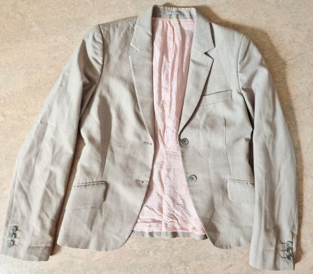 BLAZER JACKE TIGER OF SWEDEN 36 S TAUPE,  TOP ZU BLUSE TUNIK