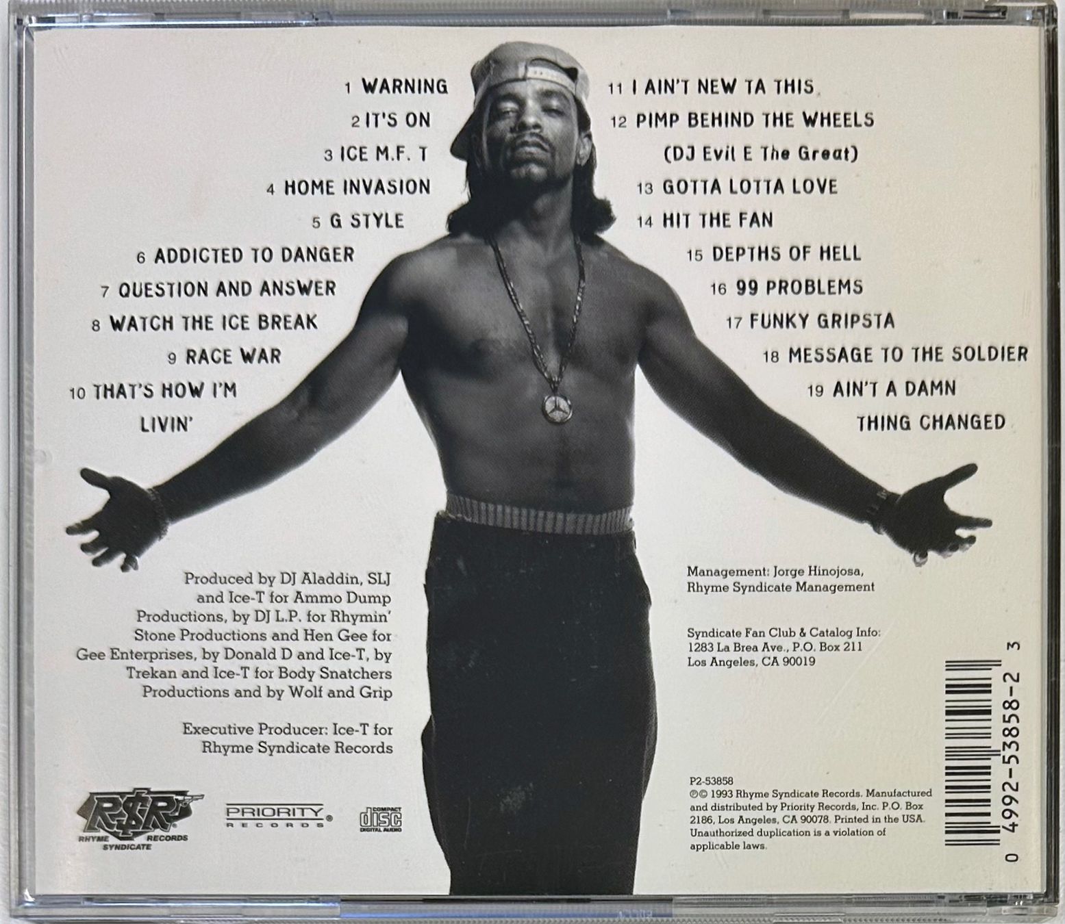 CD: Ice-T – Home Invasion – Usato da Martigny venduto da jereq 1