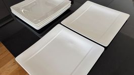 NEW - Villeroy & Boch 7x Platzteller Gross Weiss Porzellan