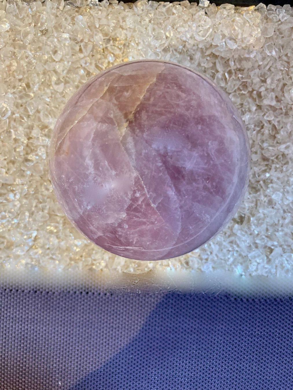 Edelsteine: Kugel Rosenquarz A – Neu (gemäss Beschreibung) aus Biberist von Steine 3