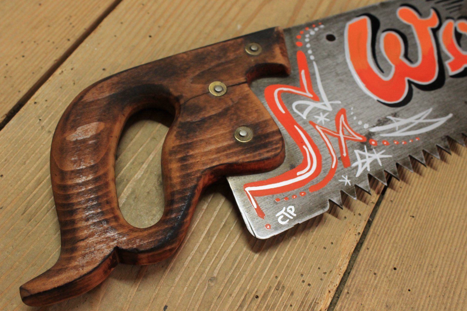 Seghe: Alte Säge "Working Class", Handmade,  schönes Unikat – Usato da Willisau venduto da Pzm81 5