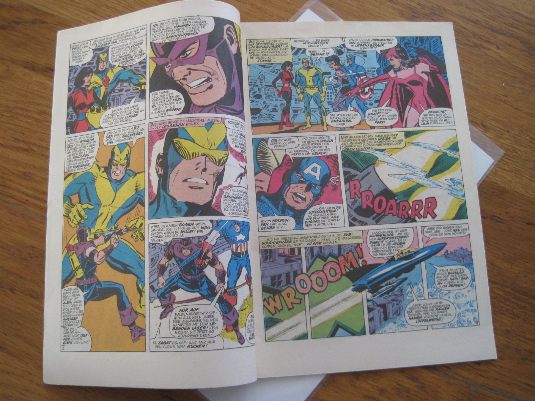 Fumetti: Die Ruhmreichen Rächer Nr 36 Avengers 1976 Williams Comic – Usato da Gossau SG venduto da Noryflory 1