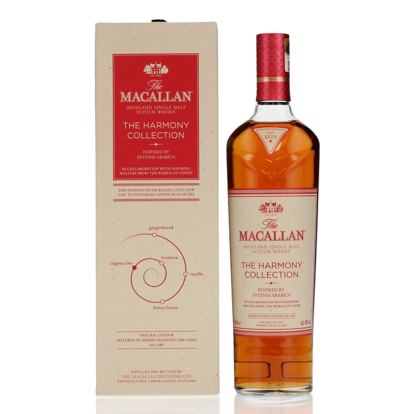 Macallan Bevande alcoliche: Macallan Inspired By Intense Arabica – Nuovo e nell'imballaggio originale da Bouveret venduto da Exclusive_Spirits