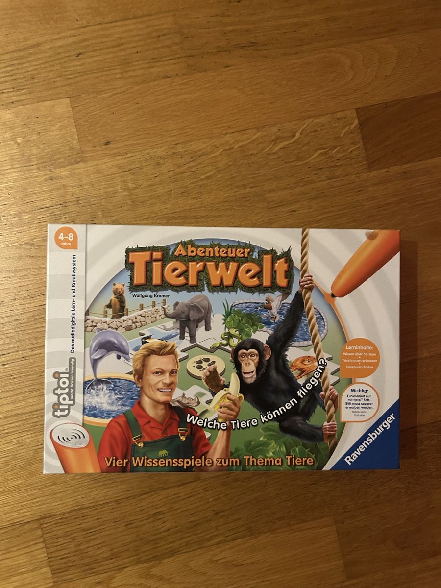 Ravensburger Spiele: Tiptoi Abenteur Tierwelt – Gebraucht aus Rothrist von Duri03041980