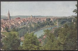 Offizielle Postkarte Verkehrsverein Bern  1912