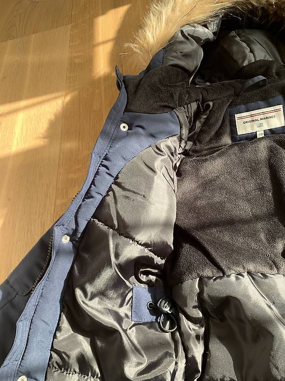 Jacken & Mäntel: Winterjacke dunkelblau 122/128 – Gebraucht aus Otelfingen von che_26d5 3